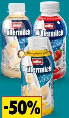 Müllermilch Mliečny nápoj rôzne druhy