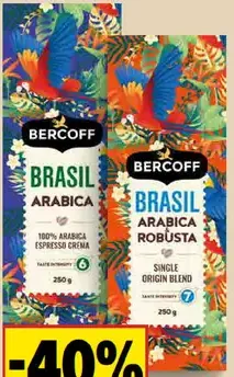 Brazil Bercoff Káva zrnková