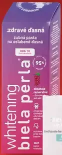Zubná pasta Sensitive Whitening/Zdravé ďasná Biela perla