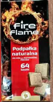 Fire and Flame Prírodný podpaľovač pre grill