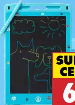 Detský LCD panel na písanie a kreslenie