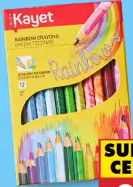 Kayet Farbičky Rainbow