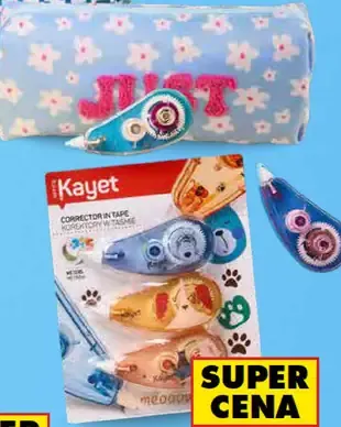 Korektor/lepiace pásky