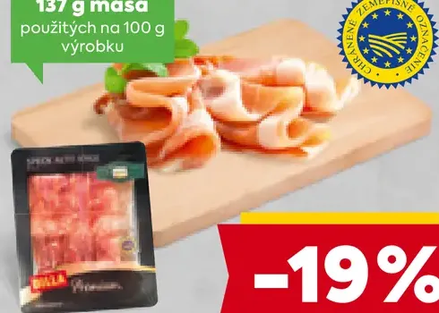 BILLA Premium Speck Alto Adige