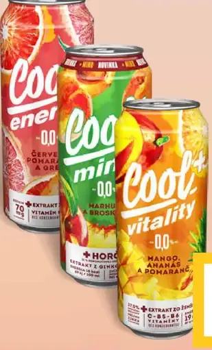 Cool+ nealkoholický rádler plechovka