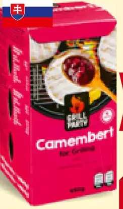 GRILL Party camembert na gril