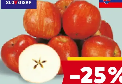 Chute Slovenska jablká Gala