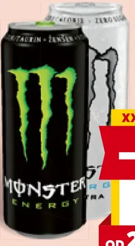 Monster energetický drink plechovka