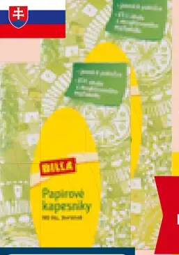BILLA kozmetické utierky trojvrstvové