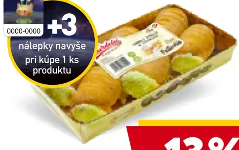 Cannoli s pistáciovým krémom