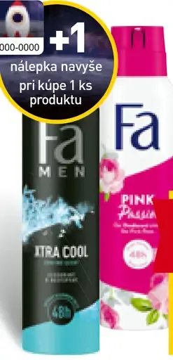 Fa deodorant rôzne druhy