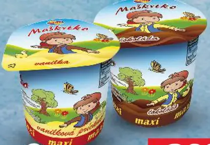 Kyslomliečny dezert Maxi King