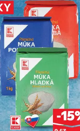 Pšeničná múka hladká