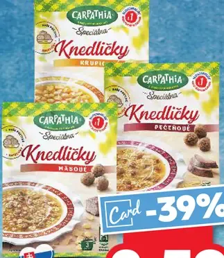 Carpathia Knedličky polievka