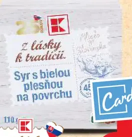 Z lásky k tradíciám Mäkký zrejúci syr 45%