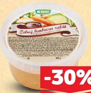Zelený barbecue šalát