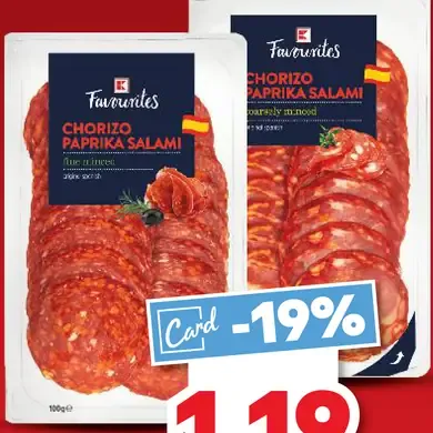 Favourites Chorizo