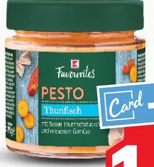 Favorites Tuniakové pesto