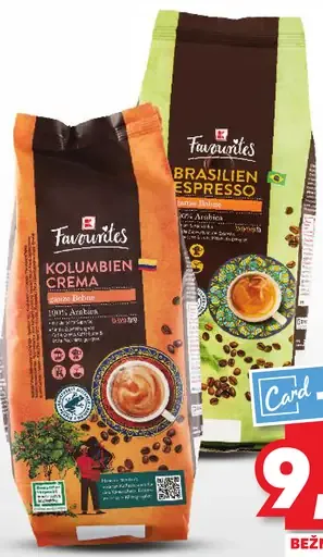 Favorites Mletá káva