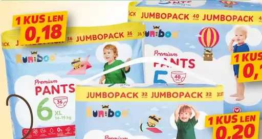 Kumboo Premium Pants Plienkové nohavičky