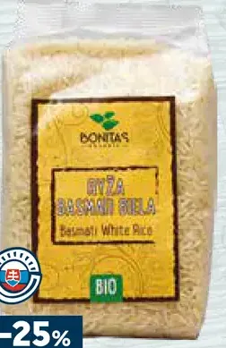 BONITAS Bio Ryža Basmati