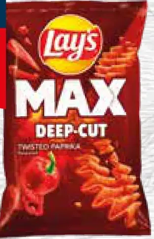 Lay's Max deep-cut twisted chipsy