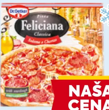Dr. Oetker Feliciana mrazená pizza rôzne druhy