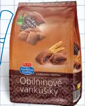 Tradičná kvalita Oblinové vankúšiky s kakaovou náplňou