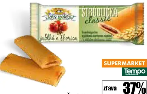 Štrudlička s jablkovo-škoricovou náplňou