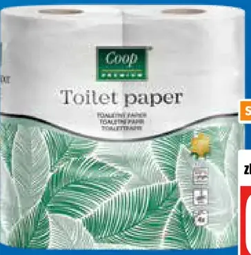 Coop Premium Toaletný papier 3-vrstvový