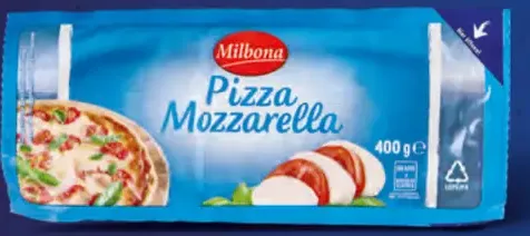 Milbona Mozzarella na pizzu