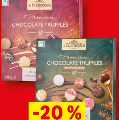 J.D. Cross Truffles pralinky