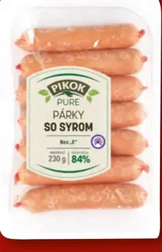 Pikok Párky so syrom