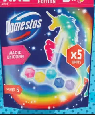 Domestos Power 5 Unicorn WC blok