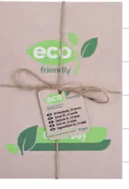Eco friendly Poznámkový blok