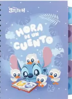 Disney Fashion Stitch Poznámkový blok so špirálou