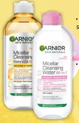 Garnier micelárna voda s olejom