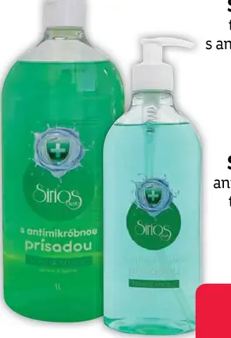 Siriol Herb antibakteriálne tekuté mydlo s antimicrobnou prísadou