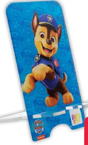 Paw Patrol stojan na telefón s cukríkmi
