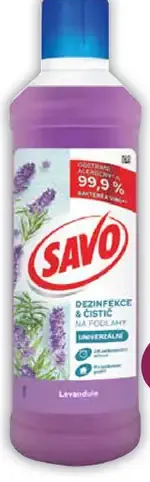 Savo dezinfekčný čistiaci na podlahy