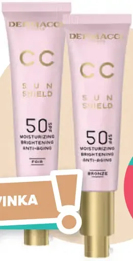 Dermacol CC Krém Sun Shield SPF50