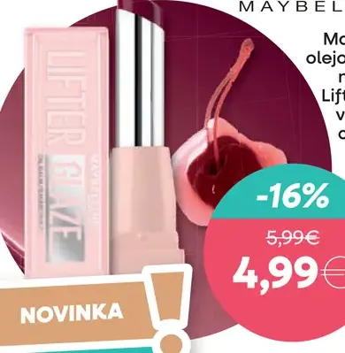 Maybelline olejový balzam na pery Lifter Glaze