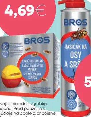 Bros hasiaca pena na osy a sršne