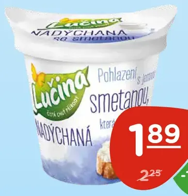 Lučina nadýchaná smotanová