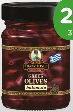 Franz Josef olivy grécke čierne Kalamata