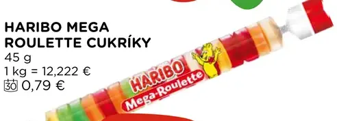Haribo Mega Roulette Cukríky
