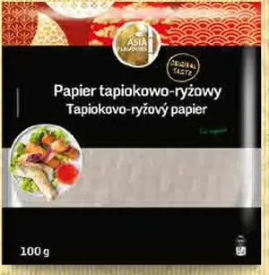 Asia Flavours Tapiokovo-ryžový papier