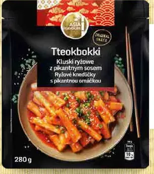 Asia Flavours Ryžové knedličky Tteokbokki