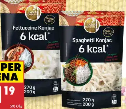 Asia Flavours Konjac Fettuccine Rezance