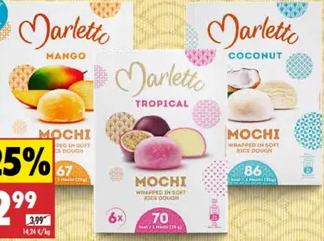 Marletta Zmrzlina Mochi